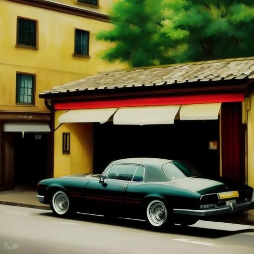 Abstract AI Art Creation