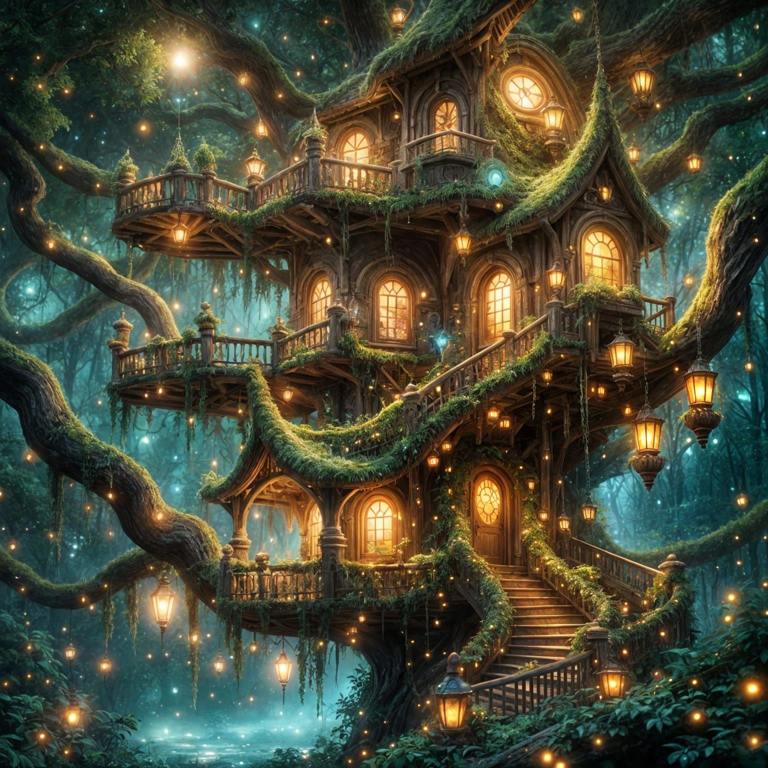 The Lightwoven Perch