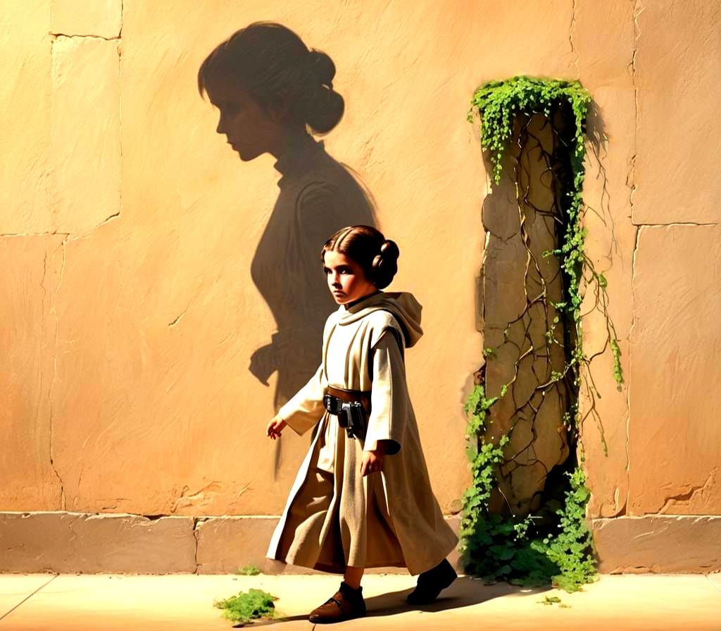 Child Leia's Foreshadowing Transformation