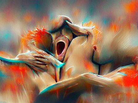 Abstract Depiction of Passion