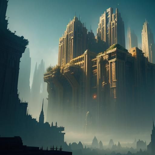 Lost City of Eram: Fantastical Concept Art