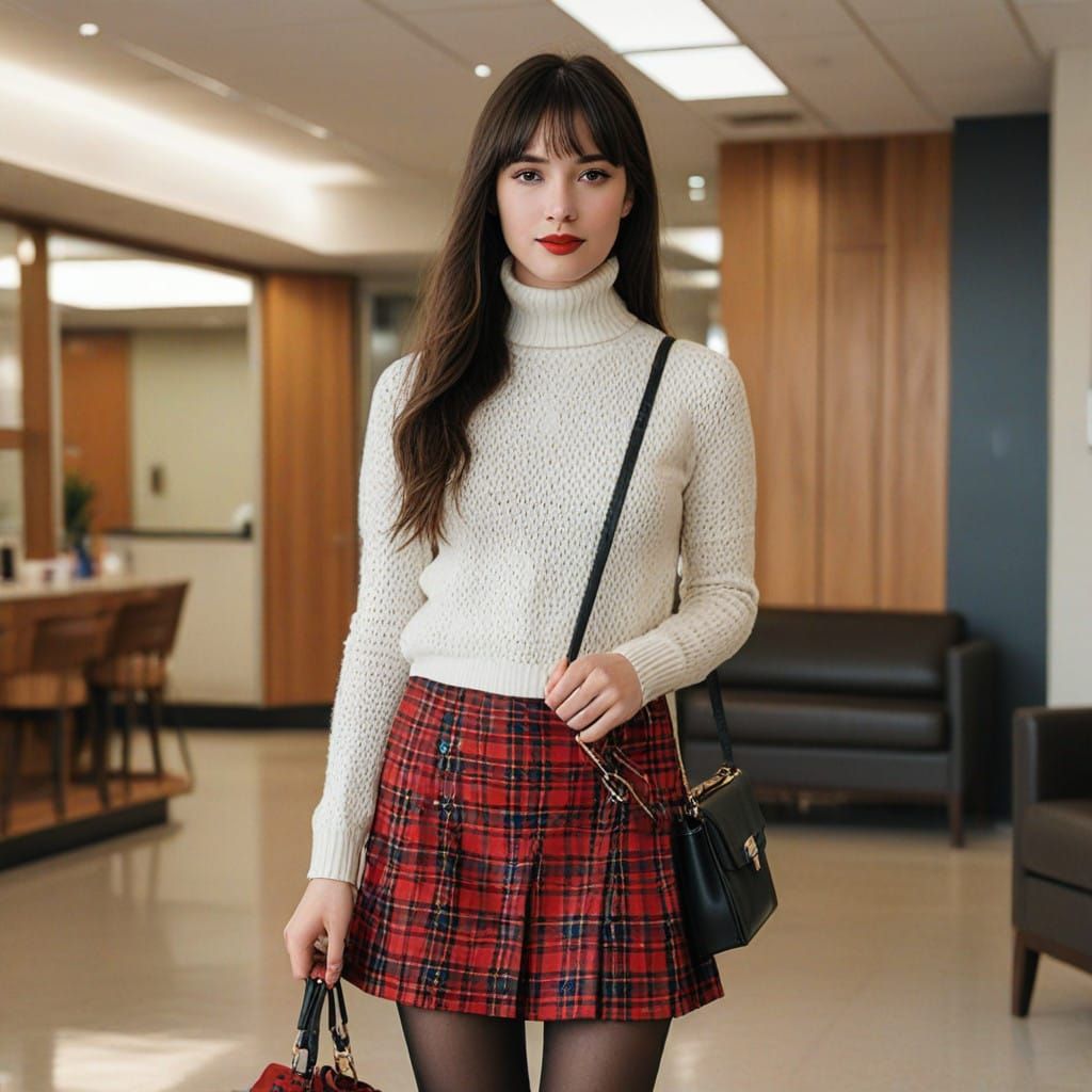 Flawless Teen in Elegant Leopard Print