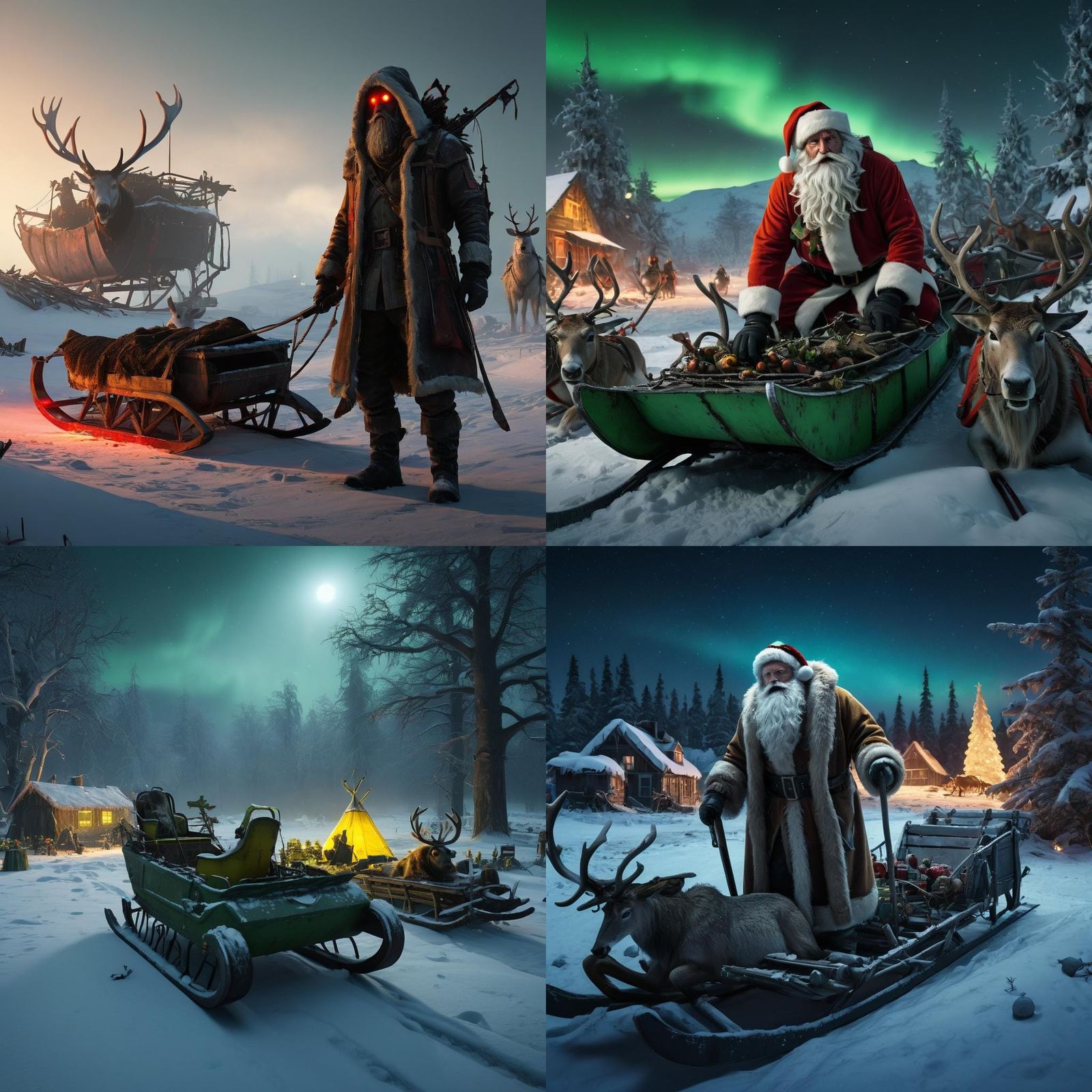 Radiant Winter Apocalypse: A Hauntingly Realistic Post-Apoca...