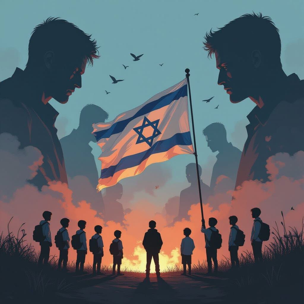 Israel's Resilience: Haunting Realism and Gritty Textures