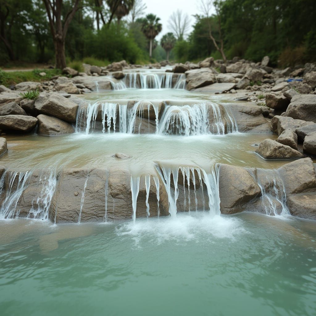 Moody Landscape with Saturated Ground