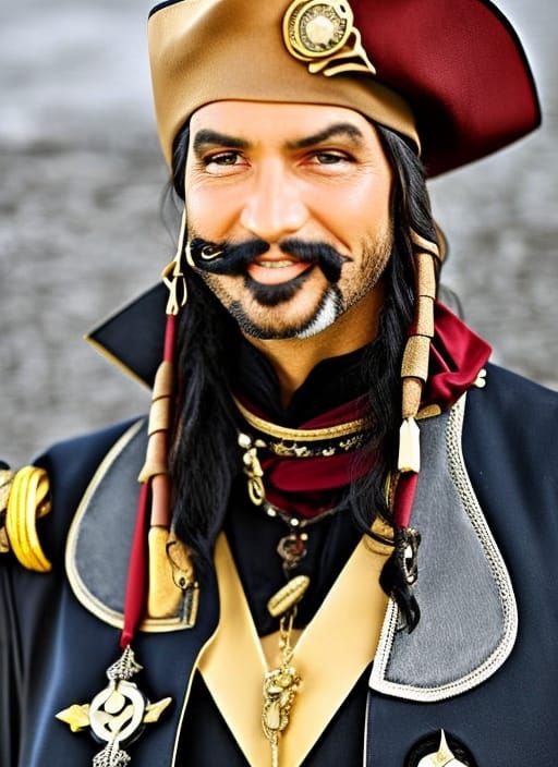 Classic Pirate Portrait