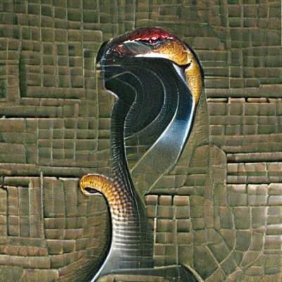 Majestic Cobra Portrait