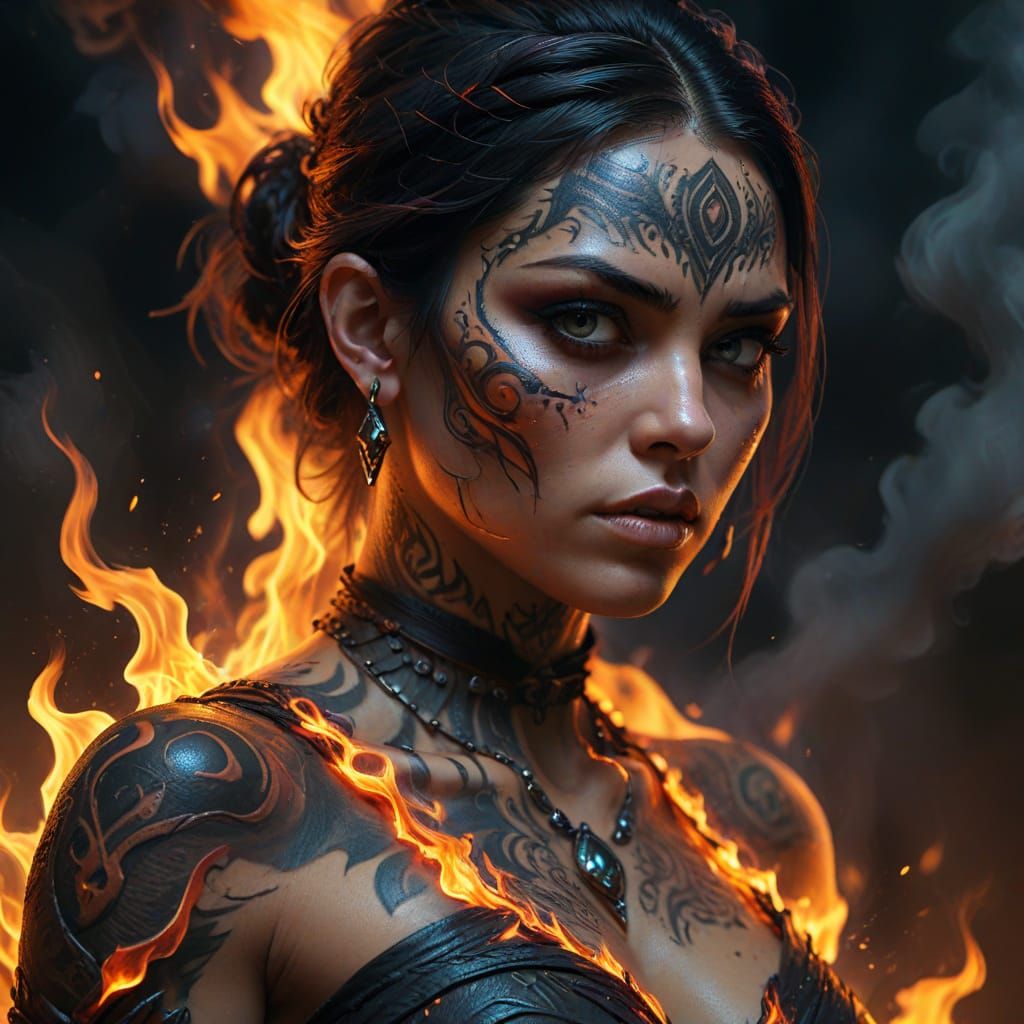 Angry Thief in Dark Fantasy Art