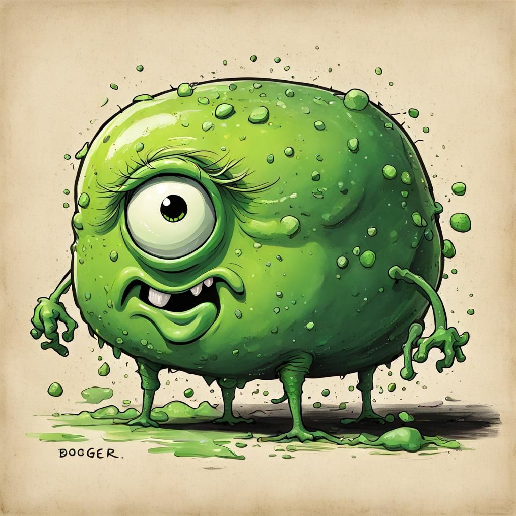 AI Generated Image of a Booger