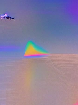 Abstract Depiction of a Lone Spectrum