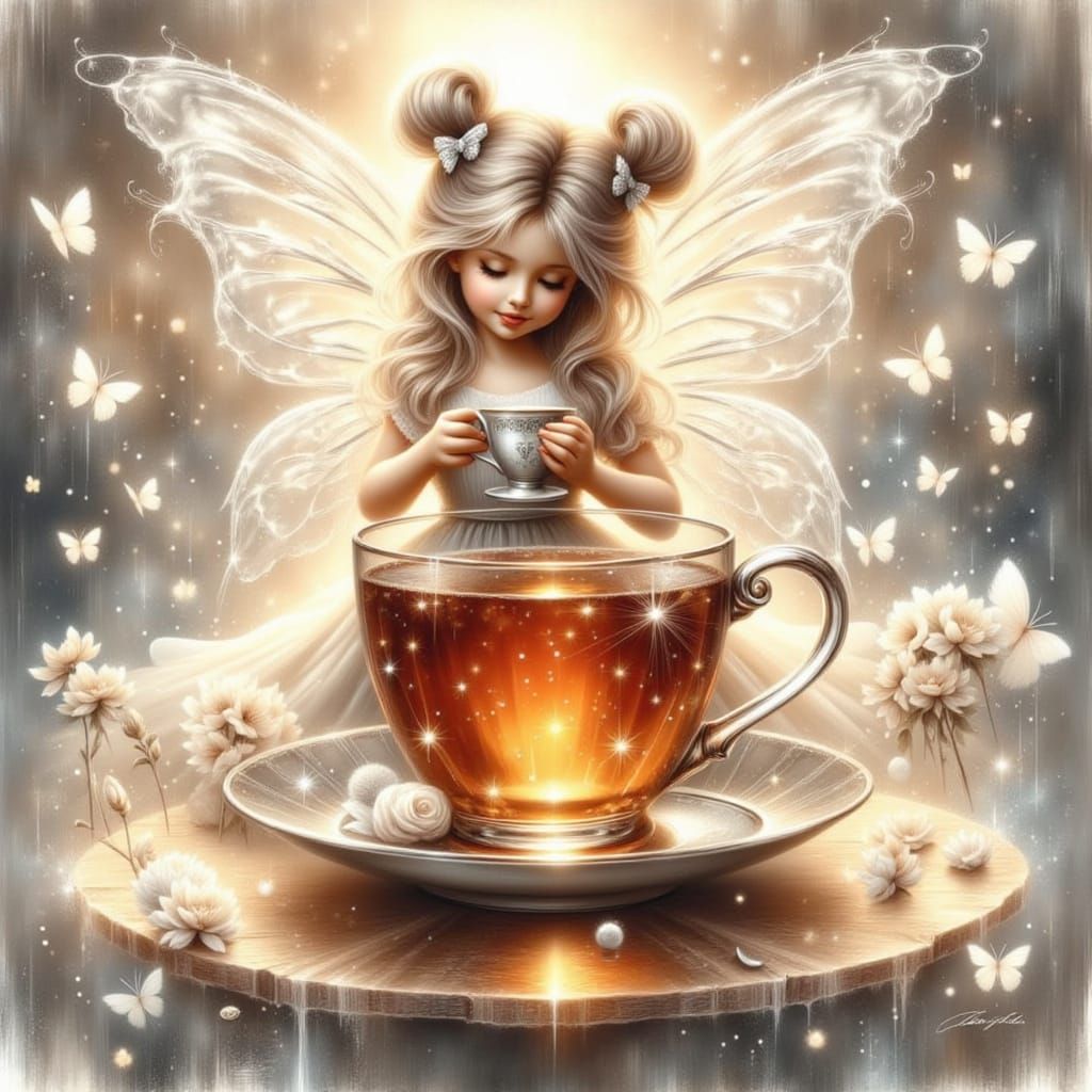 Tea cup fairy