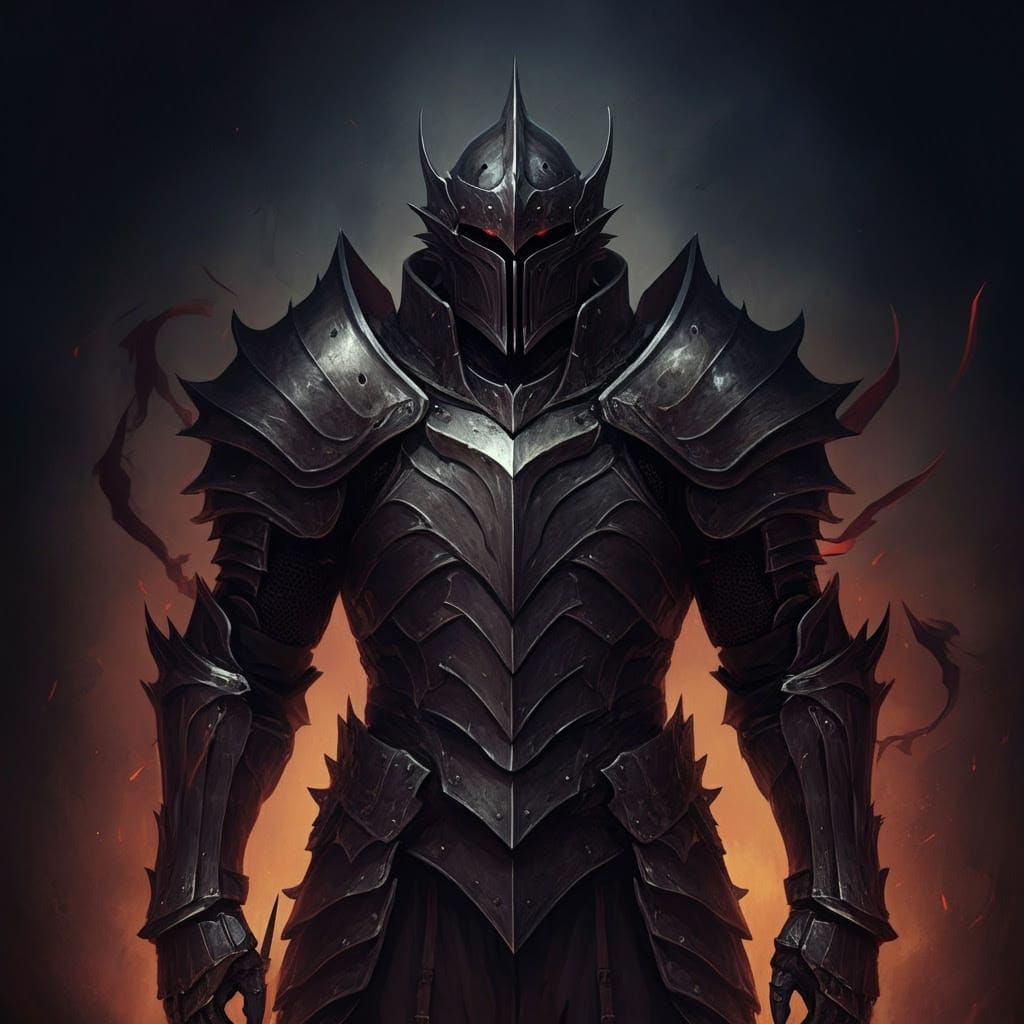 Dark Fantasy World in a Grimdark Aesthetic