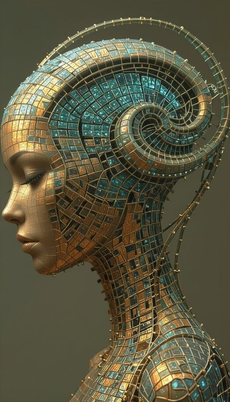 Abstract AI Art Generation