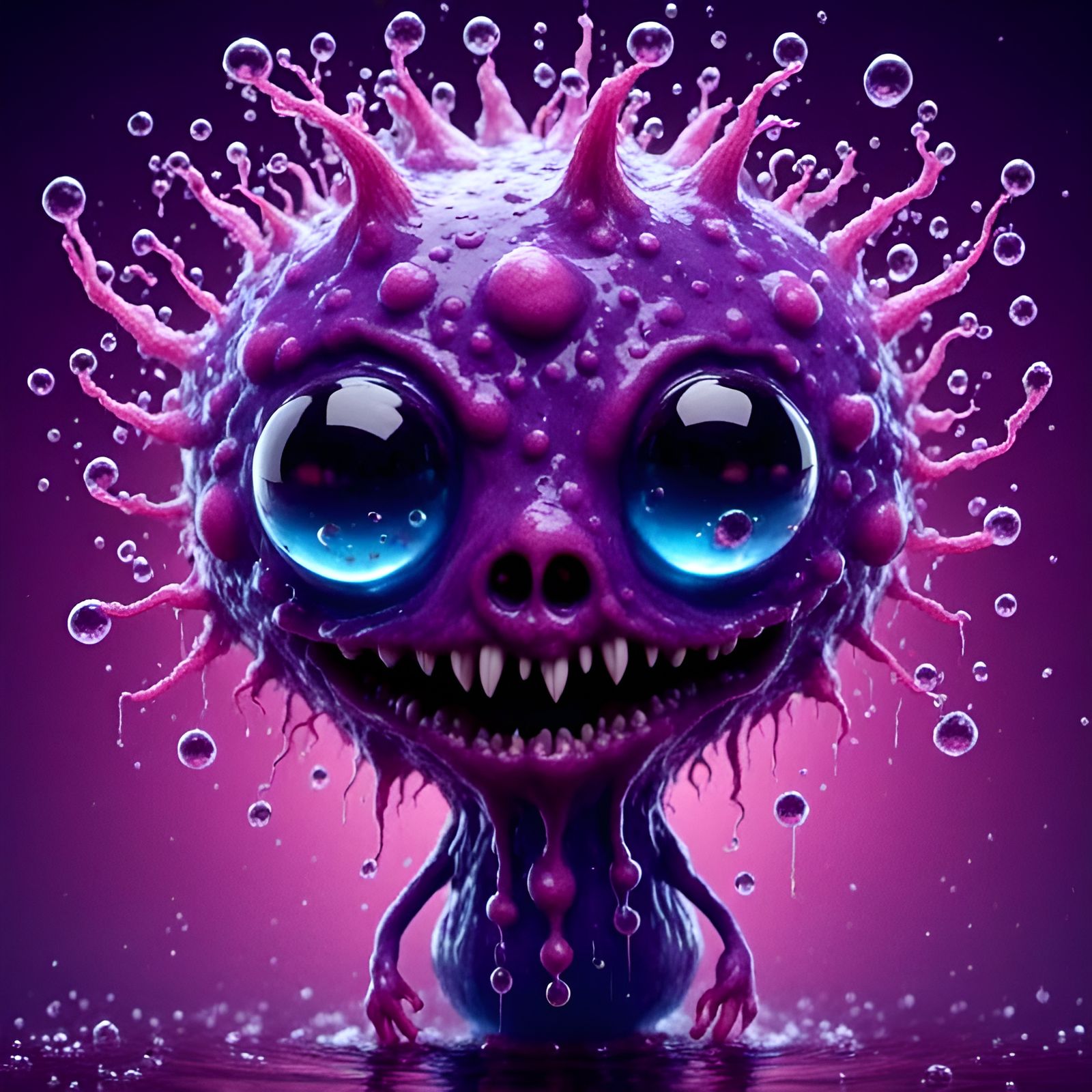 Detailed Cosplay Photo of a Strange Creature