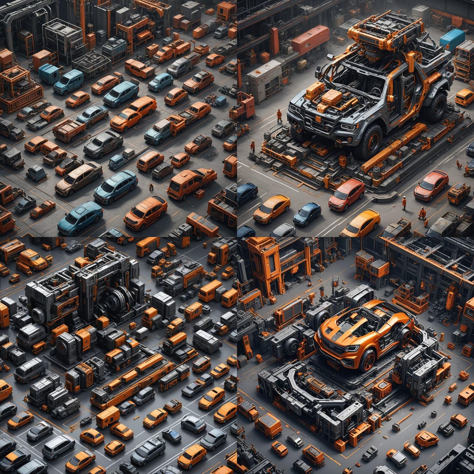 Xiaomi Car Supply Chain Die-Casting Machine: 8K Art