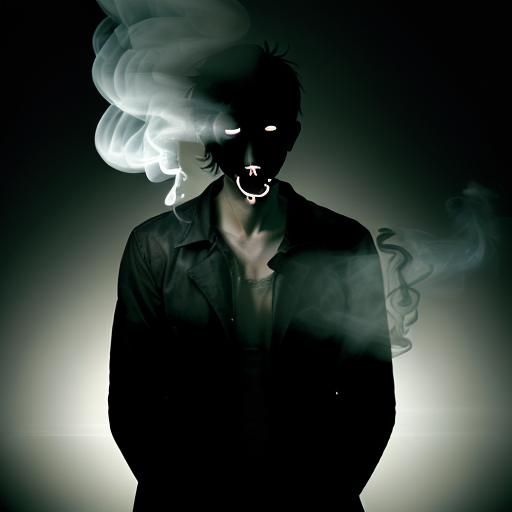 Man in Dark Void: Image of Depression