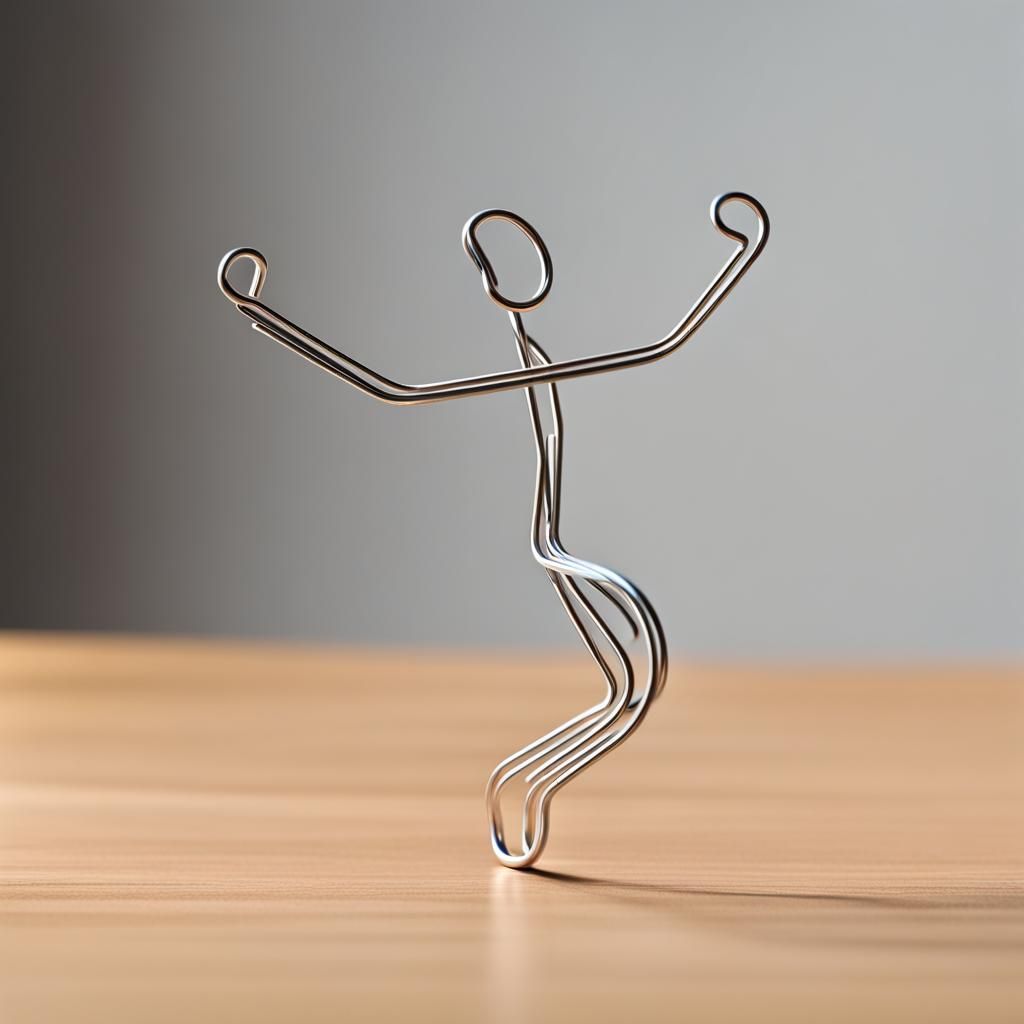 Dancing Paper Clip: An AI Interpretation