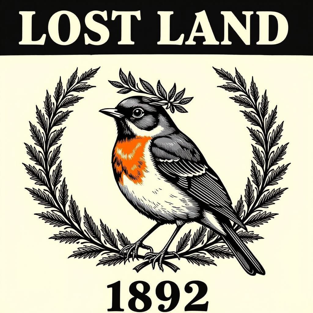 Vintage Propaganda Poster of Olympic Robin