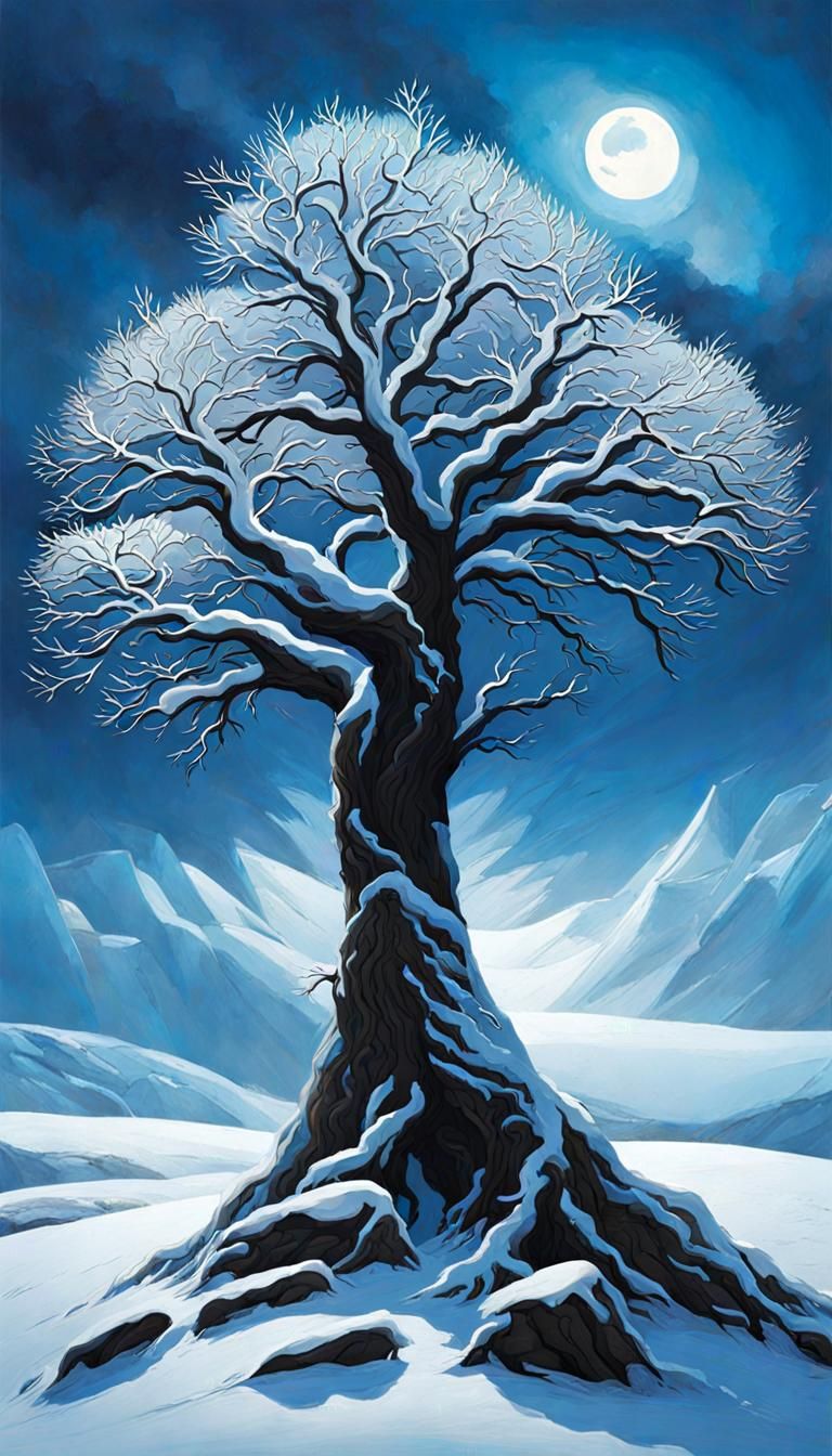 Beautiful Face in Bokeh Forest with God Rays