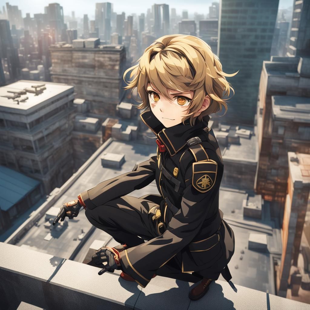 Tanya the Evil as Ninja in Photorealistic Style