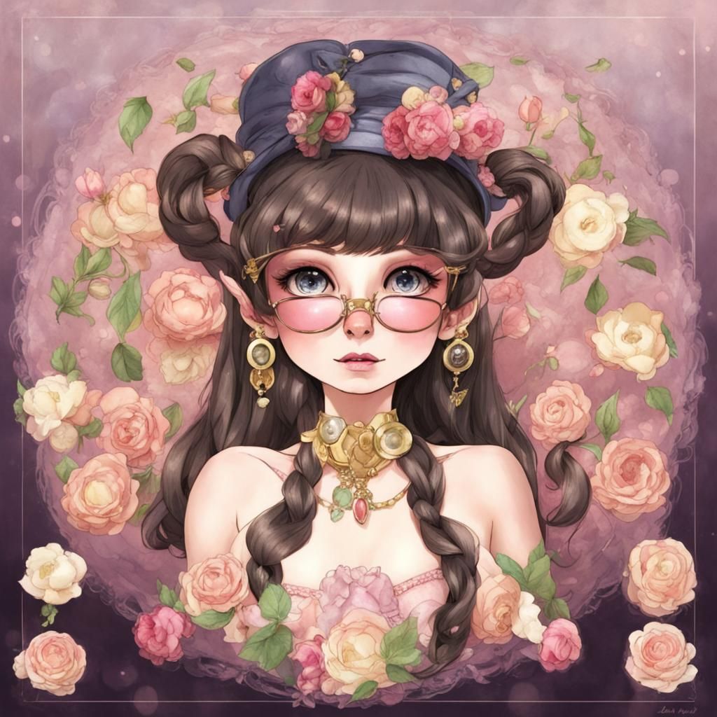 Humorous Interpretation of Satureya by AI