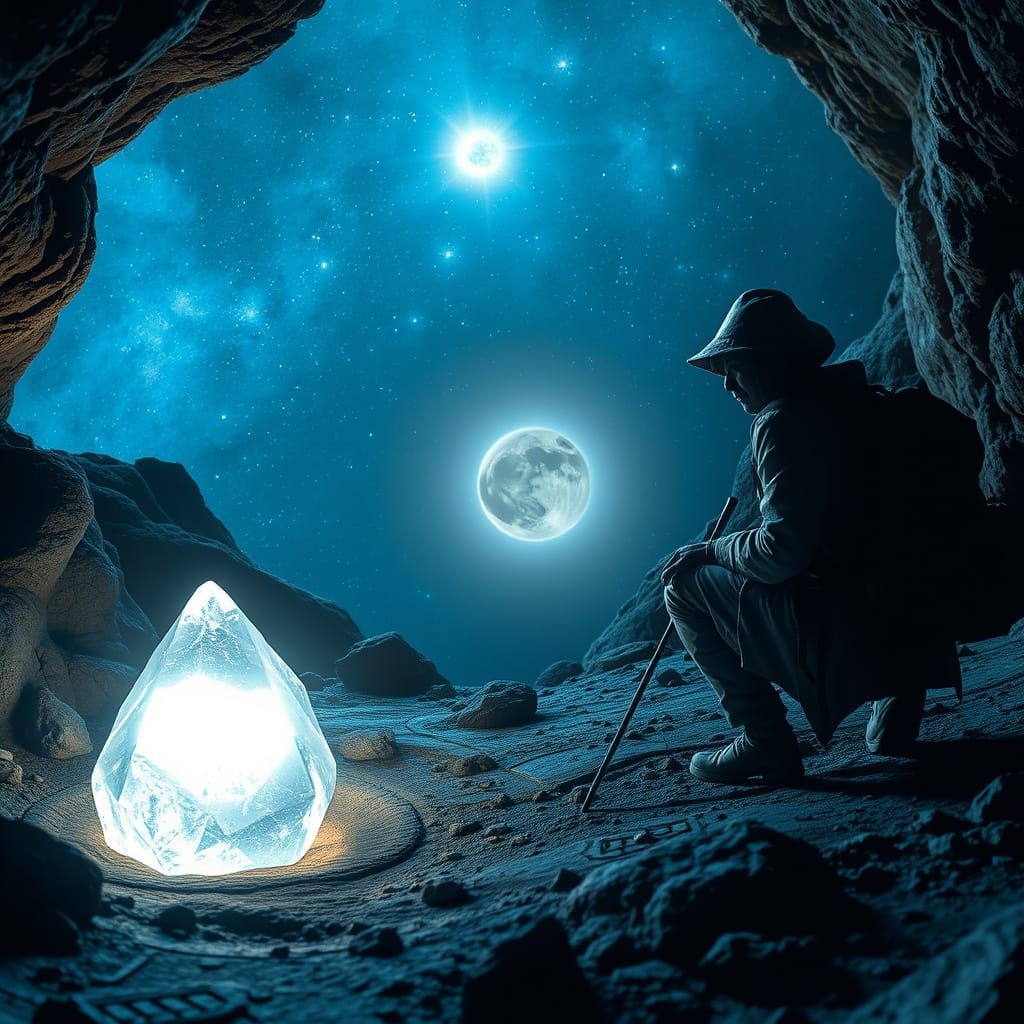 Archeologist Discovers Alien Artifact in Cavern