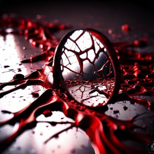 cracked