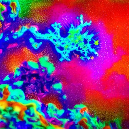 beautiful colourful seaslug