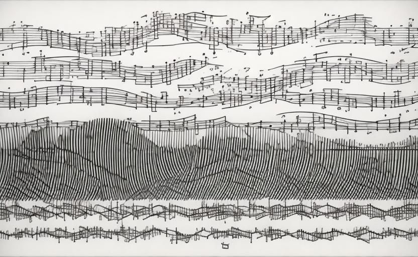 Experimental Graphic Score for Sheet Music