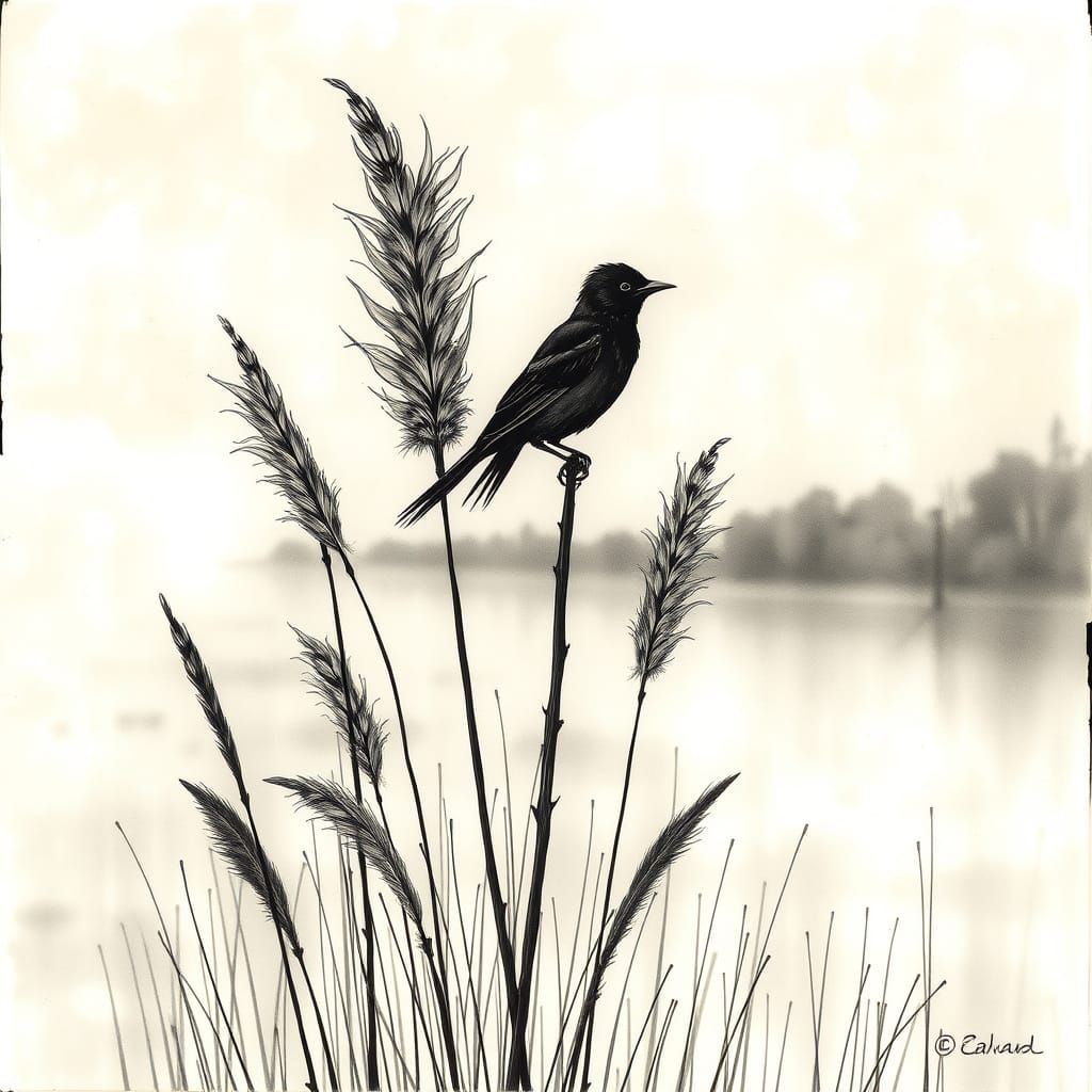 Poet's Ink: Feathered Art in Bird Songs