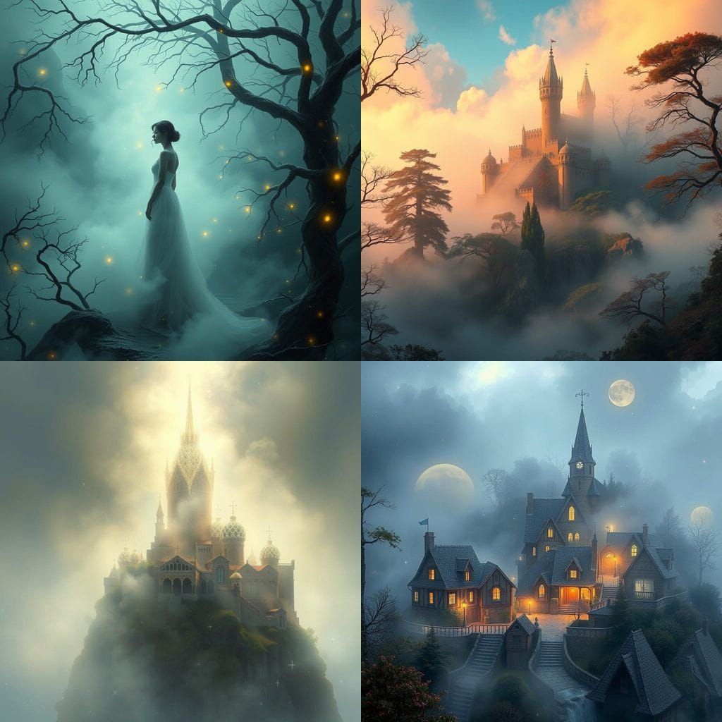 Whispers of Alcatéia in Ethereal Light