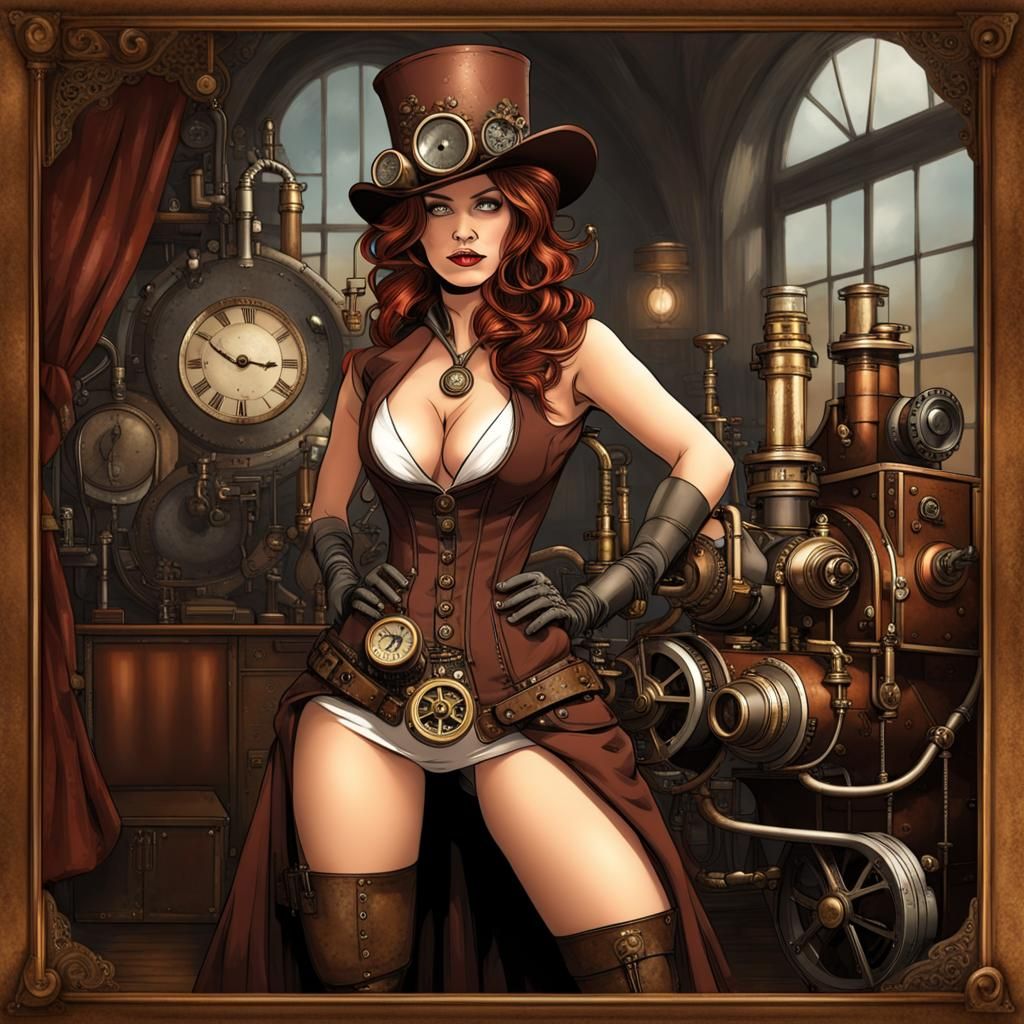 Steampunk Burlesque with Engine