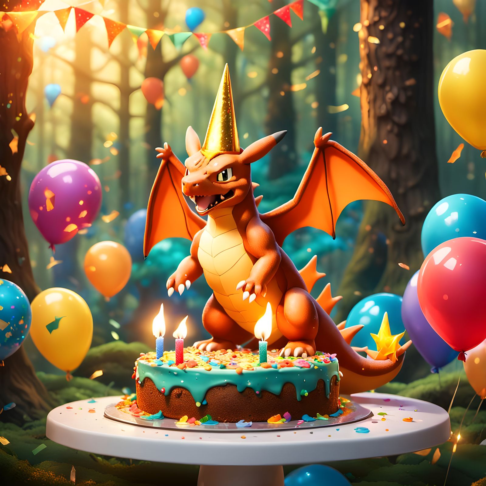 Charizard Celebrates a Birthday