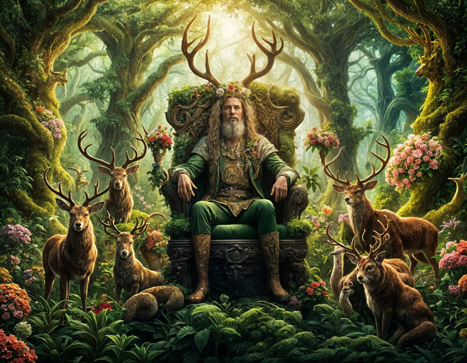 Celtic God Cernunnos