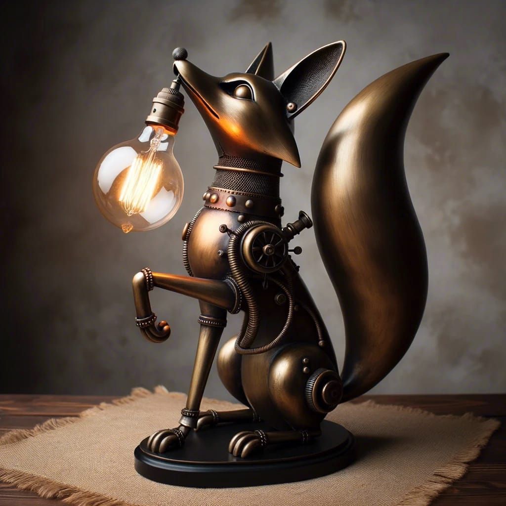 Simple Lamp Image Generated by AI