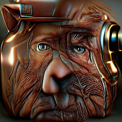 AI Image Generated from Empty Prompt