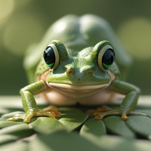 Hello I'm a frog