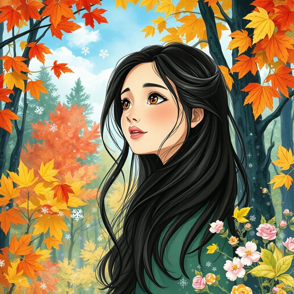 Nature's Opposites Seasons