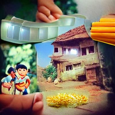 Evoking Nostalgia: A Scene From Childhood