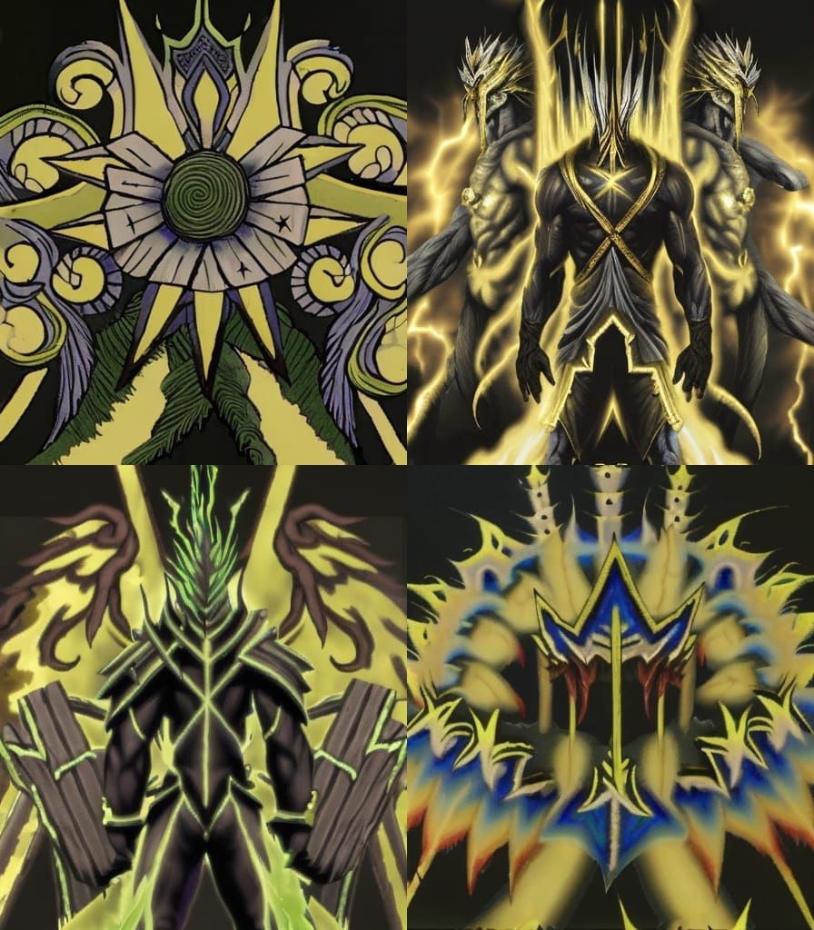 Disturbing Cyberpunk King of the Dead Portrait