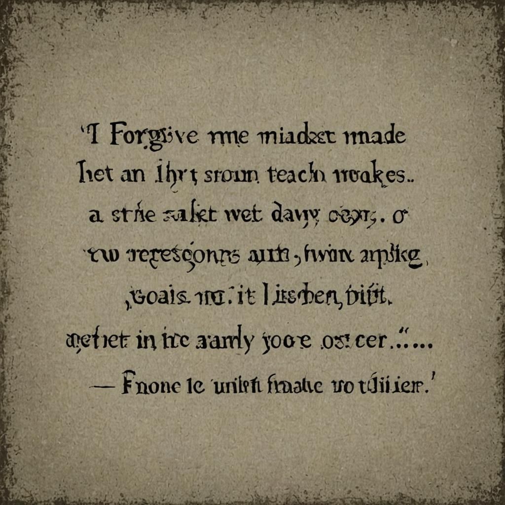 Forgiveness and Renewal: Detailed Matte Painting