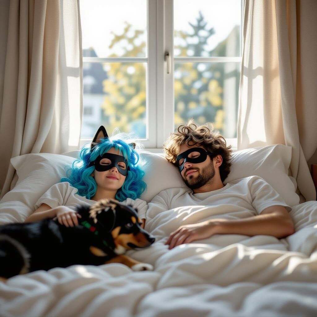 Elena and Luca: Morning Light Cinematic Still