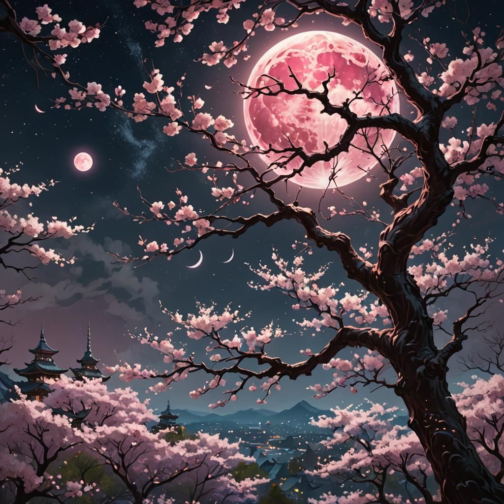 Blossom moonlight