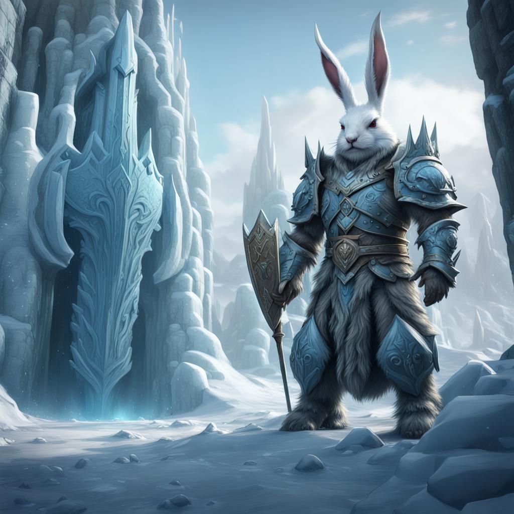 Ice Kingdom: Giant Ice Rabbit King