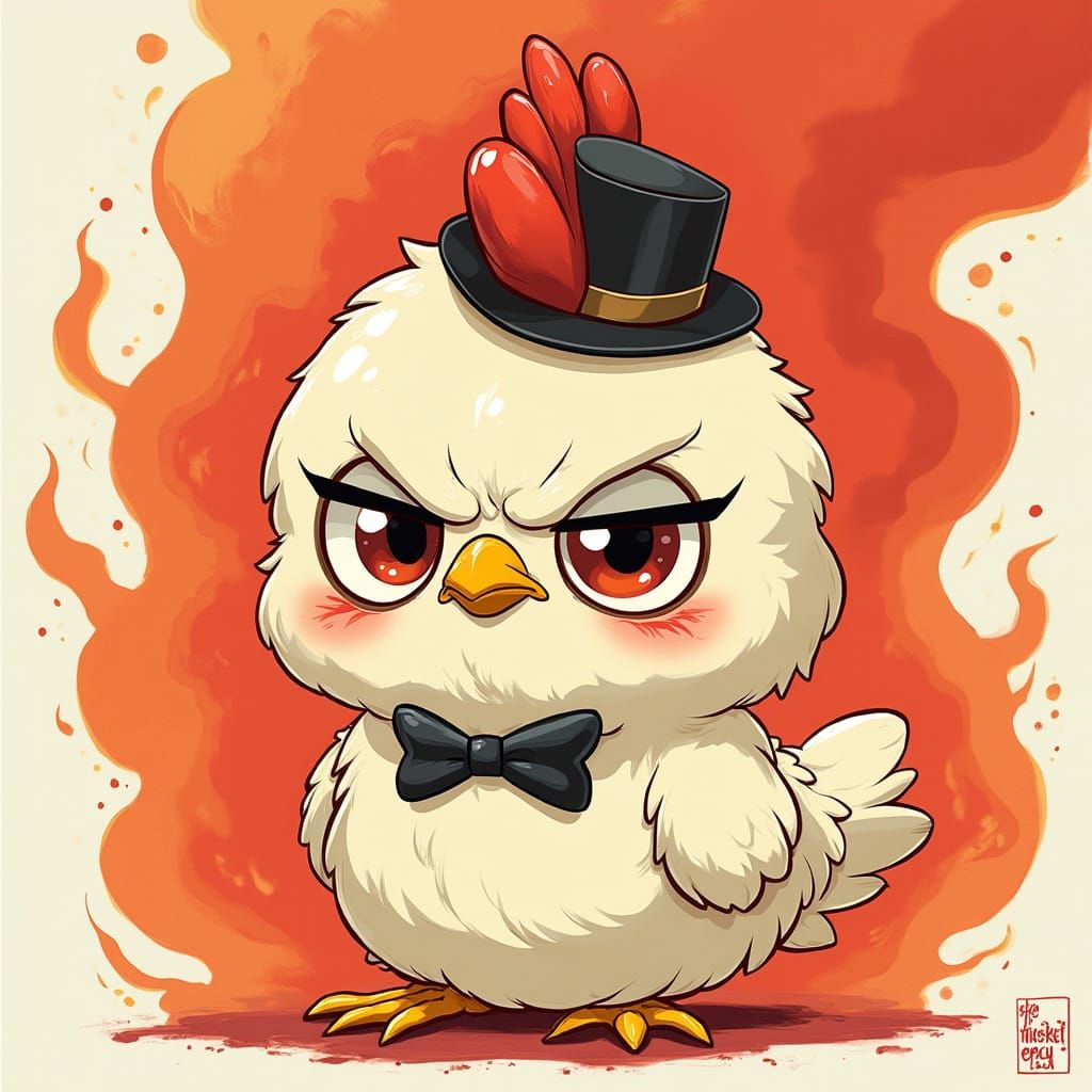 Grumpy chick is hot mad