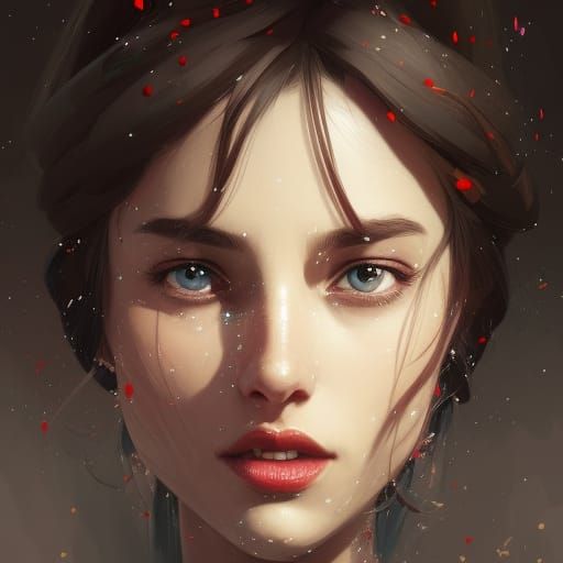 Festive Yuanti Portrait in Hyperdetailed Style