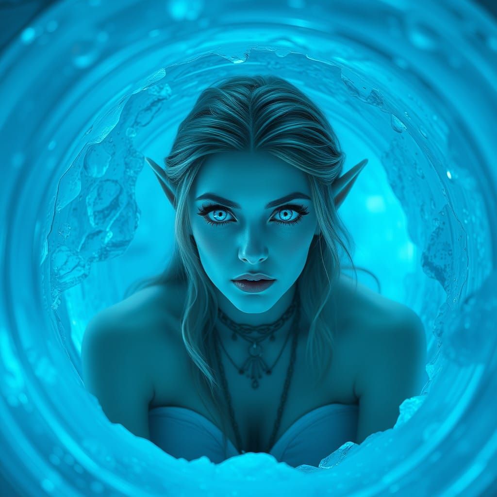 Elf Druid Dax in Cryo Chamber