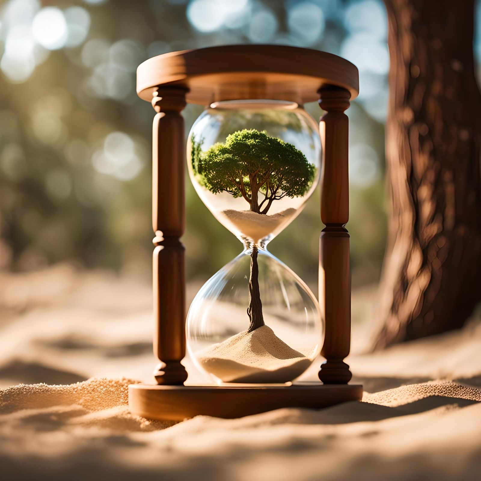 Inverse Hourglass: World Contained, Fantasy Photography