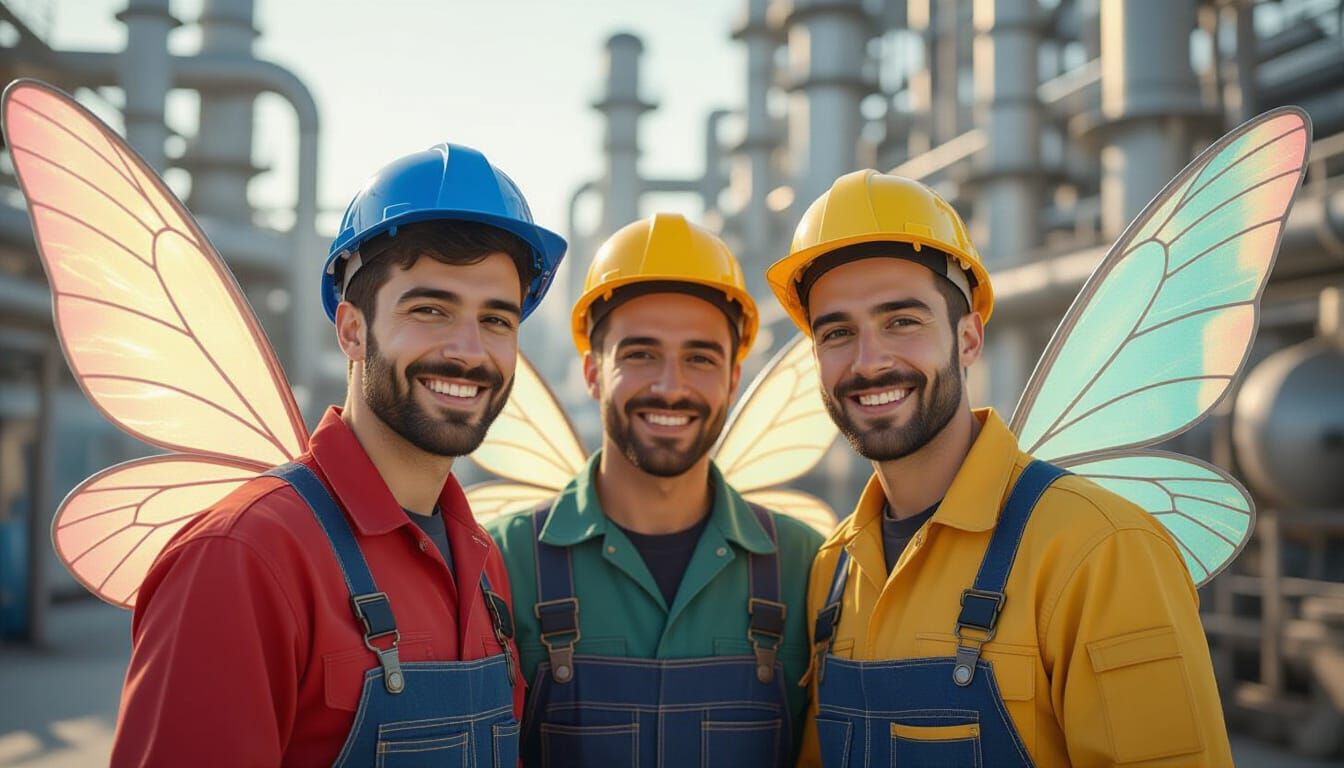 We're not angels... and maybe not even fairies. But we're no...