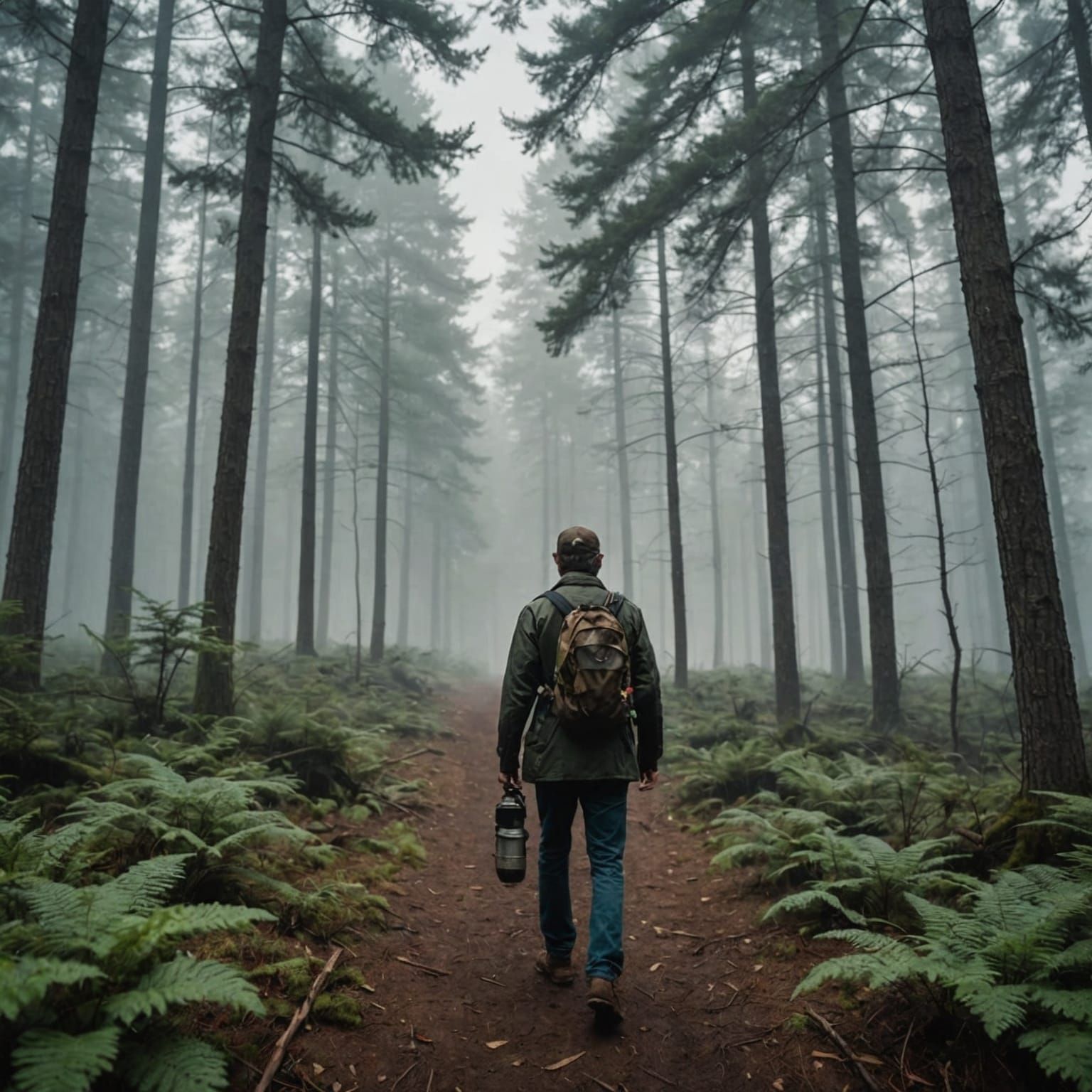 Smoky Forest: A Futuristic Paranoid Vision